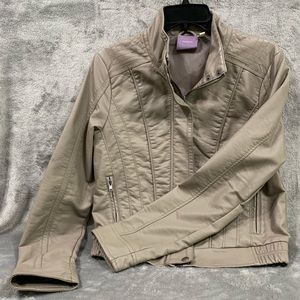 Women’s Harper Jacket, soft faux leather